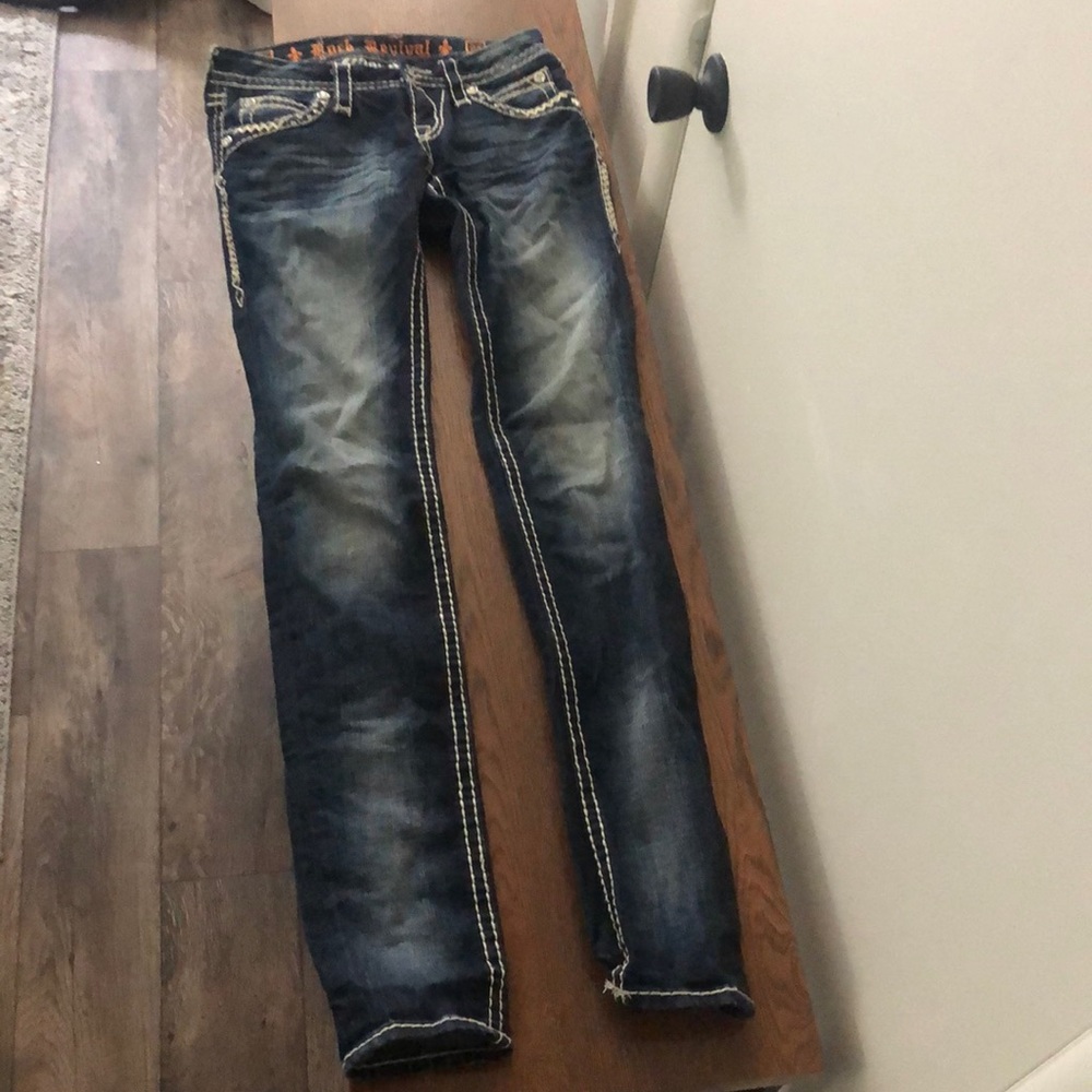 Size 25 Elaina skinny rock revivals